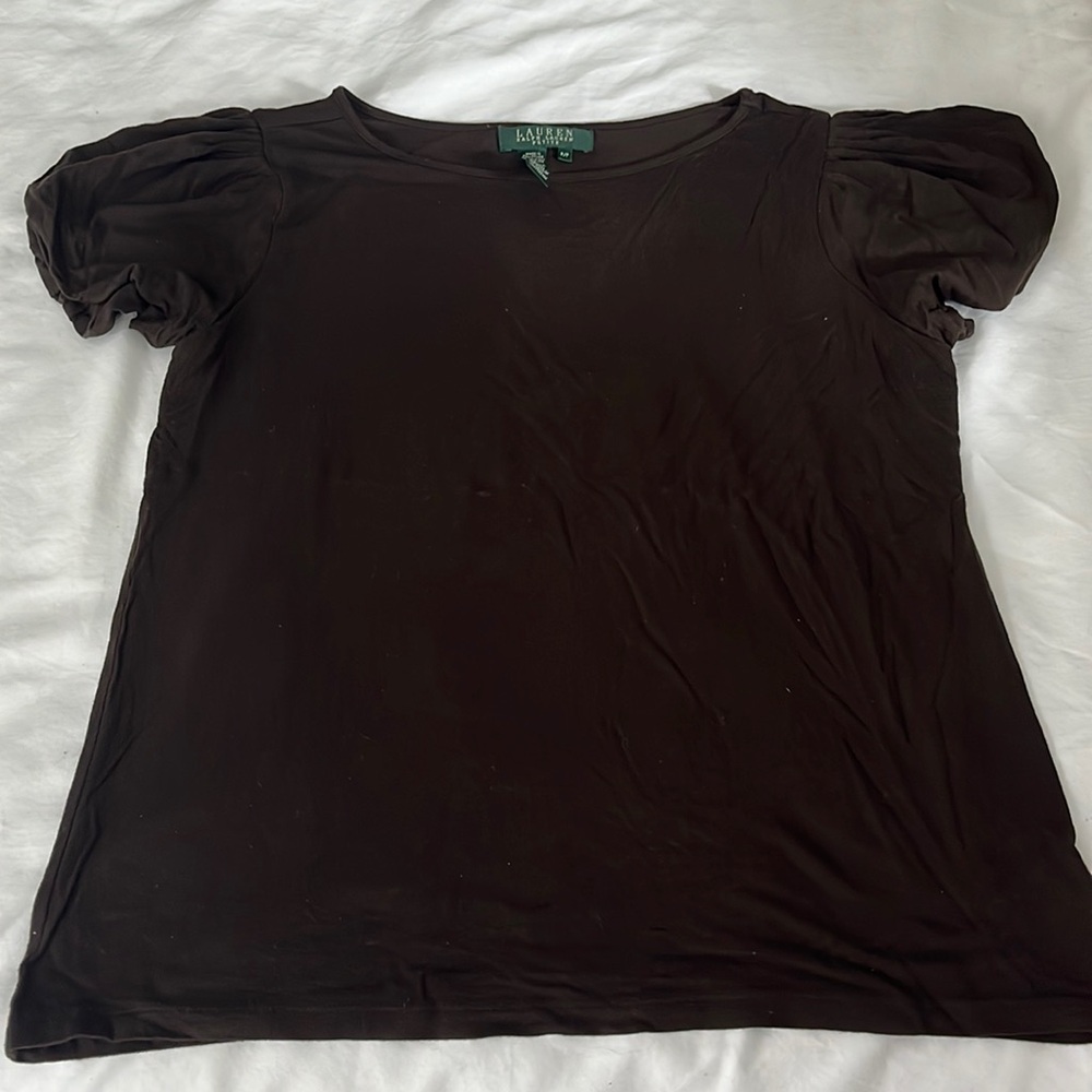 Ralph lauren brown top